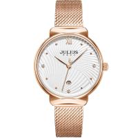 ราคา Julius นาฬิกาข้อมือผู้หญิง แบรนด์เกาหลี สายสแตนเลส รุ่น JA 1243 ของแท้ประกันศูนย์ (3923124500)