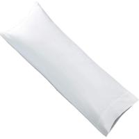 ราคา ปลอกหมอนบอดี้ ปลอกหมอนยาว Cotton 100 ลายริ้ว ลายเรียบ สีขาว (12165212150)