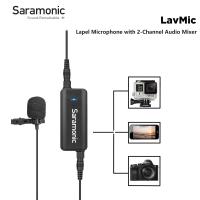 ราคา Saramonic ไมโครโฟนปกล้อพร้อมมิกเซอร์2ช่องสัญญาณและเอาต์พุตสำหรับสมาร์ทโฟนกล้อง DSLR กล้องบันทึกวิดีโอ (1855216024)