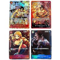 ราคา อะนิเมะ One P Iece TCG OPCG จำลองเวอร์ชั่นญี่ปุ่นการ์ดเกม OP02ลูฟี่ S Hanks Ace นามิ Roronoa Zoro เกมอะนิเมะการ์ดคอลเลกชัน (20339336150)