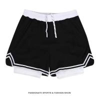 ราคา duanjiu6303660 กางเกงขาสั้นลําลอง ทรงหลวม เข้ากับทุกการแต่งกาย เหมาะกับการวิ่ง เล่นกีฬา บาสเก็ตบอล สําหรับผู้ชาย และผู้หญิง ไซซ์ Xs 5XL มีสีแดง สีดํา (19823464528)