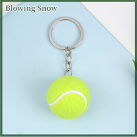 ราคา Blowing พวงกุญแจเทนนิสบอล6สีพวงกุญแจรถพวงกุญแจพวงกุญแจกีฬาโซ่เงินจี้สีเงิน (20213380166)