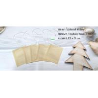 ราคา ซองชา ถุงชา มีเชือก ไม่ฟอกสี ฺTea bag with a rope เยื่อกระดาษเกรด A 100 ซอง ขนาด 6 25x5 cm เพิ่มอรรถรสในการดื่มชา สะดวกในการชงชา แยกกากชาออกจาก น้ำชา (7638665256)