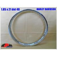 ราคา HARLEY DAVIDSON CHROME STEEL WHEEL size 1 85x21 DOT 40 วงล้อเหล็ก ชุบโครเมียม HARLEY DAVIDSON ขอบ 1 85 x 21 dot 40 รู ขอบ21 (15346074104)