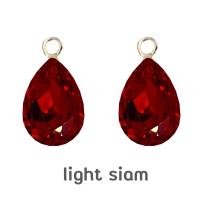 ราคา IMAGIE ต่างหูคริสตัล SWAROVSKI ทรงหยดน้ำ14x10mm หลากสี (19239536340)