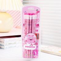 ราคา SET ดินสอไม้ HB 2B กบเหลาดินสอ ยางฝึกจับดินสอ ลายการ์ตูน มอนเตอร์ ท่องโลกอวกาศ สุดน่ารัก (21135840817)