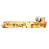 ราคา Duchess Coffee Capsule Sip Savour 1 กล่อง 10 แคปซูล มี 4 รสชาติ สามารถเลือกรสชาติกาแฟได้ ใช้ได้กับเครื่องระบบ Nespresso เท่านั้น (20879935364)