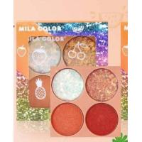 ราคา Mila Color Glitter Eyeshadow No 5021 มิลา คัลเลอร์ กลิตเตอร์ อายแชโดว์ พาเลททาตา กลิตเตอร์ กากเพชร วิบวับ ประกาย 4 ช่อง (8989805371)