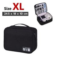 ราคา พร้อมส่ง กระเป๋าจัดระเบียบเดินทาง กระเป๋าอุปกรณ์มือถือ อุปกรณ์อิเล็กทรอนิกส์ เคสสายชาร์จ เคสพาวเวอร์แบงค์ อะแดปเตอร์ Digital Bag (20896152068)