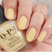 ราคา พร้อมส่ง OPI Bee hind the Scenes ยาทาเล็บโทนสีเหลืองอ่อน นวลๆ เหลืองพาสเทล ลุคสดใส ซนๆ ชิคๆ แท้ (8748223091)