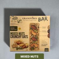 ราคา Granovibes Bar กราโนล่าชนิดแท่งผสมซูเปอร์ฟู้ด MIXED NUT 1 กล่อง บรรจุ 6 บาร์ (3047848591)