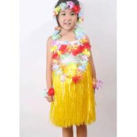 ราคา กระโปรงเชือกฟาง กระโปรงฮาวาย ชุดฮาวาย ฮูลาฮูล่า (21094539185)