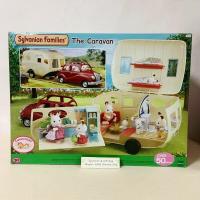 ราคา รถบ้านคาราวาน รถตุ๊กตา ซิลวาเนียน The Caravan Sylvanian Family Camping พ่วงกับรถน้ำเงิน Seven Seater ได้ บ้านตุ๊กตา (18978861316)