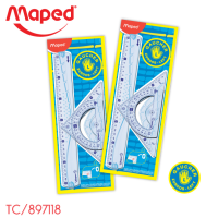 ราคา ชุดเรขาคณิต มือซ้าย 3P 30 ซม Maped (16552948372)