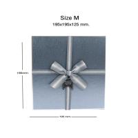 ราคา HappyLife Gift Box กล่องของขวัญ กล่องของชำร่วย กล่องกระดาษอย่างแข็ง กล่องดอกไม้ รุ่น C62322 1T (12541357909)