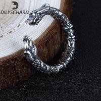 ราคา คริสตัลเคลือบสีเงินมังกรแหวนพลอยผู้ชายเสน่ห์ (20305701005)