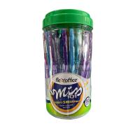 ราคา ปากกาลูกลื่นหมึกน้ำมัน Flex Office 0 5มม 50ด้าม รุ่น FO GELB015 SMOOTH INK PEN (20997220188)