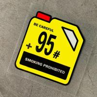 ราคา JDM รถเติมน้ำมันพร้อมท์92 95 98ฝาครอบถังน้ำมันเชื้อเพลิงตกแต่งร่างกายรอยขีดข่วนฝาครอบสติกเกอร์ข้อความสะท้อนแสงสติกเกอร์รถ (15223982606)