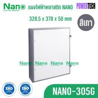 ราคา แผงไฟ Nano แผงไฟฟ้าพลาสติก แผงพลาสติก แผงไฟ สีขาว สีเทา (19318978836)