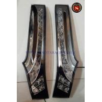 ราคา ชุดเสริมไฟท้าย HONDA JAZZ 2014 2019 LED สีแดง SMOKE ฮอนด้า แจ๊ส ไฟเสาแจ๊ส jazz gk ทับทิมท้าย Jazz gk LED มีไฟหรี่และไฟเบรค (20953159983)