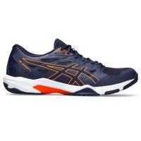 ราคา ASICS GEL ROCKET 11 MEN CPS ผู้ชาย รองเท้าสำหรับกีฬาในร่ม ของแท้ PEACOAT SHOCKING ORANGE (21237617879)