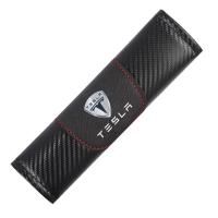 ราคา Ciscos หนัง ที่หุ้มเข็มขัดนิรภัยรถยนต์ ปลอกหุ้มสายเข็มขัดนิรภัย คาร์บอนไฟเบอร์ ของแต่งภายในรถยนต์ สำหรับ Tesla Model Y 3 X Roadster S Cybertruck (19466408887)