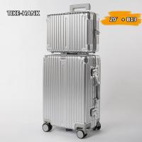 ราคา 883 กระเป๋าเดินทาง suitcase กระเป๋าเดินทางล้อลาก 20 24 28 นิ้ว สีน้ำเงิน insขายดี กระเป๋าเดินทางล้อลาก กรอบอลูมิเนียม วัสดุ PC 5สี luggage (20978035773)