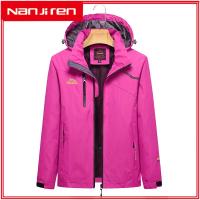 ราคา Nanjiren เสื้อกันฝนเดินป่ากลางแจ้งแจ็คเก็ตกันน้ำน้ำหนักเบาแจ็คเก็ตมีฮู้ดแบบลำลองสำหรับผู้ชายฤดูใบไม้ร่วง (13665324539)