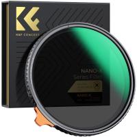 ราคา K F Concept 49mm 82mm Variable ND Filter True Color ND2 ND32 with 28 Layers of Anti reflection Green Film Waterproof Anti scratch Nano X Series (18948005910)