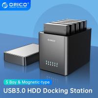 ราคา ORICO DS ซีรีส์5เบย์3 5นิ้ว USB กล่องใส่ฮาร์ดดิสก์แม่เหล็กชนิด SATA เป็น USB USB 3 0 HDD เคสที่มีพลังงาน12V6 5A (17858106398)