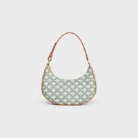 ราคา CELINE AVA BAG IN TRIOMPHE CANVAS AND CALFSKINTAN (21227982675)