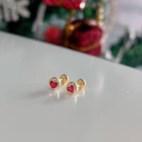 ราคา Suwann na shop ต่างหู ต่างหูเงินแท้ จิว จิวเงินแท้ จิวหัวใจ จิวเกล็ดหิมะ (12531655097)