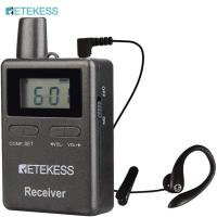 ราคา Retekess TT105ตัวรับสัญญาณไกด์นำเที่ยวพร้อมหูฟังเครื่องแปลภาษาใช้นำเที่ยวไร้สายระบบไกด์นำเที่ยวการตีความการฝึกอบรม Court 1เครื่องรับ (1038210695)