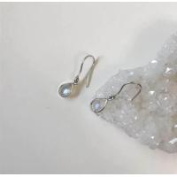 ราคา Winterwinter Jewelry Silver925 เครื่องประดับเงินแท้ เงินแท้925 ต่างหูห้อยพลอย ทรงหยดน้ำ มูนสโตน Moonstone (20900422091)