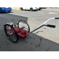 ราคา โครงรถเข็นตัดหญ้า3ล้อ2ล้อพร้อมอุปกรณ์ใบมีดแบบล้อตันล้อลมสามารถเอาไปชนเครื่องยนต์เพลา19มิล ได้เลยค่ะแข็งแรงทนทานอายุการใช้งานยาวนาน (19512010862)