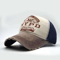 ราคา หมวกวินเทจ หมวกแก๊ปวินเทจ หมวกสีทูโทน หมวกเท่ๆ หมวกเซอร์ๆ NYPD ใส่ได้ทั้งชายและหญิง (15605332709)