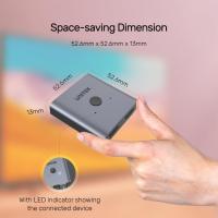 ราคา Unitek V1127A HDMI 2 0 Switch 2 To 1 Bi Directional รองรับ 4K ผลิตจากวัสดุอลูมิเนียม รับประกันสินค้า 2 ปี (20628627057)