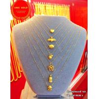 ราคา จี้ทองเเท้ 99 99 สร้อยคอทองเเท้ 75 สามารถเลือกจี้ได้ หนัก 0 4 กรัม (10438087438)