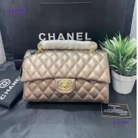 ราคา กระเป๋าสะพายข้าง กระเป๋าสะพายใหล่ ขนาด 10 นิ้ว หนังแลมป์อะไหล่ทอง เกรดพรีเมี่ยม แถมฟรีถุงผ้าแบรนด์ (1111044690)