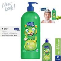 ราคา ของแท้ สุดคุ้ม Suave Kids 3 in 1 2 in 1 แชมพูผสมคอนดิชั่นเนอร์และครีมอาบน้ำ (20581588441)