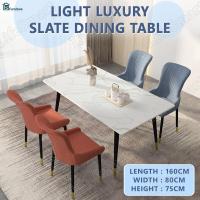 ราคา LifeSmart โต๊ะกินข้าว DiningTable โต๊ะอาหารหินชนวน โต๊ะหินอ่อน สไตล์นอร์ดิก โต๊ะทานข้าว โต๊ะอเนกประสงค์ โครงเหล็ก โต๊ะห้องอาหาร โต๊ะเท่านั้น (16675074762)