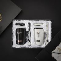 ราคา แก้วแบบคู่รัก520แก้วมัคหนึ่งคู่แก้วเซรามิคใช้ในบ้านสำหรับทั้งชายและหญิงพร้อมฝาช้อนแก้วน้ำชาสำหรับสำนักงาน (10577878802)