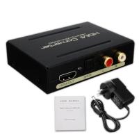 ราคา ตัวแปลงแยกเสียงและภาพ New HDMI to HDMI Audio Optical SPDIF RCA L R 1080P 5 1CH Audio Extractor Converter AU plug intl (129329055)
