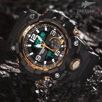ราคา TakeshiCo 100M Water Resist Watch TK25GG นาฬิกาข้อมือ ผู้ชาย Takeshi (454319700)