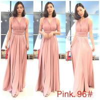 ราคา ชุดราตรี Infinity dress ใส่ได้หลายแบบมากๆ แค่ จับ บิด ไขว้ ผูก ใส่ง่าย ปัง อลัง ในราคาเบาๆค่ะ (18124214493)