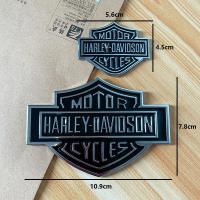 ราคา 2ชิ้น เซ็ต3D สติกเกอร์โลหะ Harley Davidson อะลูมินัมอัลลอยรอบ Decals (21069617968)