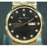ราคา OP olym pianus sapphire นาฬิกาข้อมือผู้ชาย รุ่น 890 09M 406 เรือนทอง ของแท้ประกันศูนย์ 1 ปี NATEETONG (20980055905)