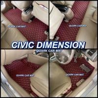 ราคา พรม6D CIVIC ES ไดเมนชั่น ตรงรุ่น เข้ารูป ฟรีของแถม3อย่าง (11169909509)