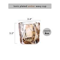 ราคา แก้วเครื่องดื่มบาร์แก้วทำด้วยมือลายคลื่นถ้วยกาแฟแก้วน้ำผลไม้ Sloki Kaca บิดสร้างสรรค์ Ins ทำด้วยมือ (20392548789)