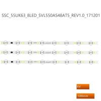 ราคา แถบไฟแบ็คไลท์ Led 3ชิ้น เซ็ตสำหรับ LG 55UK6360PSF 55UK6360 55UK6500 55UK620แถบ SSC 55UK63 8LED 0ไฟด้านหลังทีวี (19548415184)